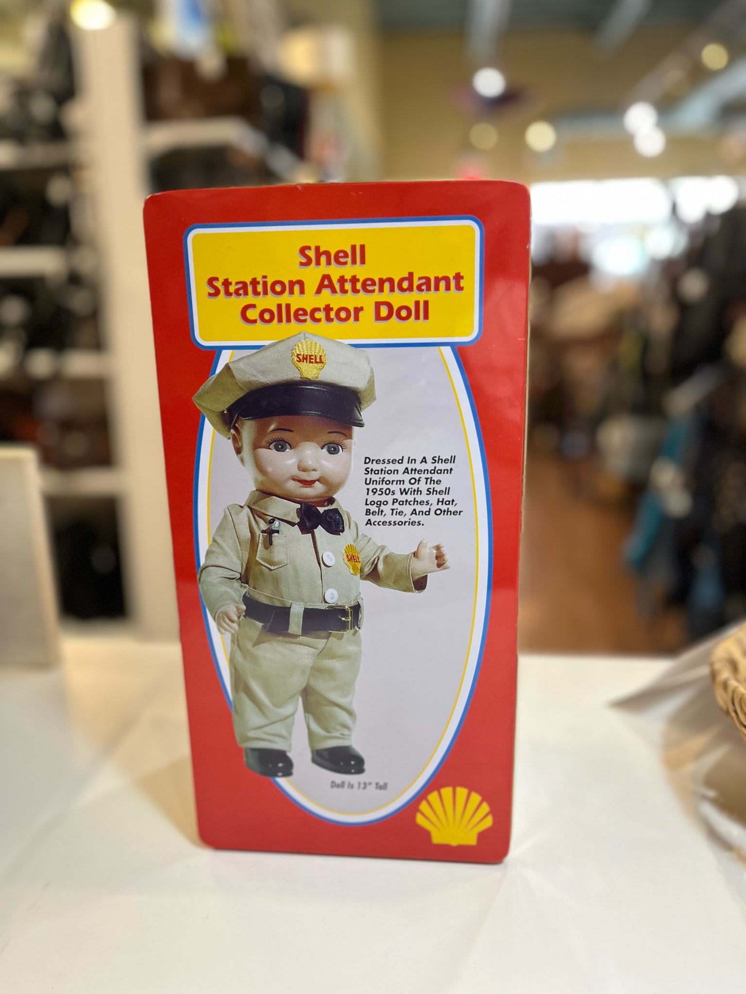 Shell Station Attendant Doll