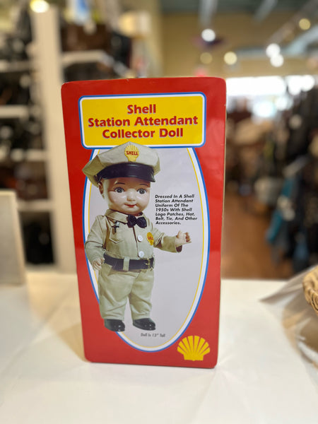 Shell Station Attendant Doll