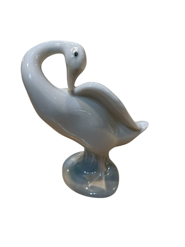 Lladro “Little Goose Duck Preening” Figurine