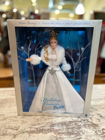 Collectible Winter Fantasy Barbie Doll