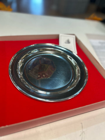 Shirley Williamsburg Pewter Plate
