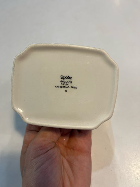 Spode Christmas “Sweetner Holder”