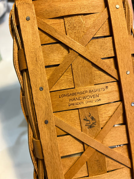 Longaberger "Tree Trimming" Treats Basket