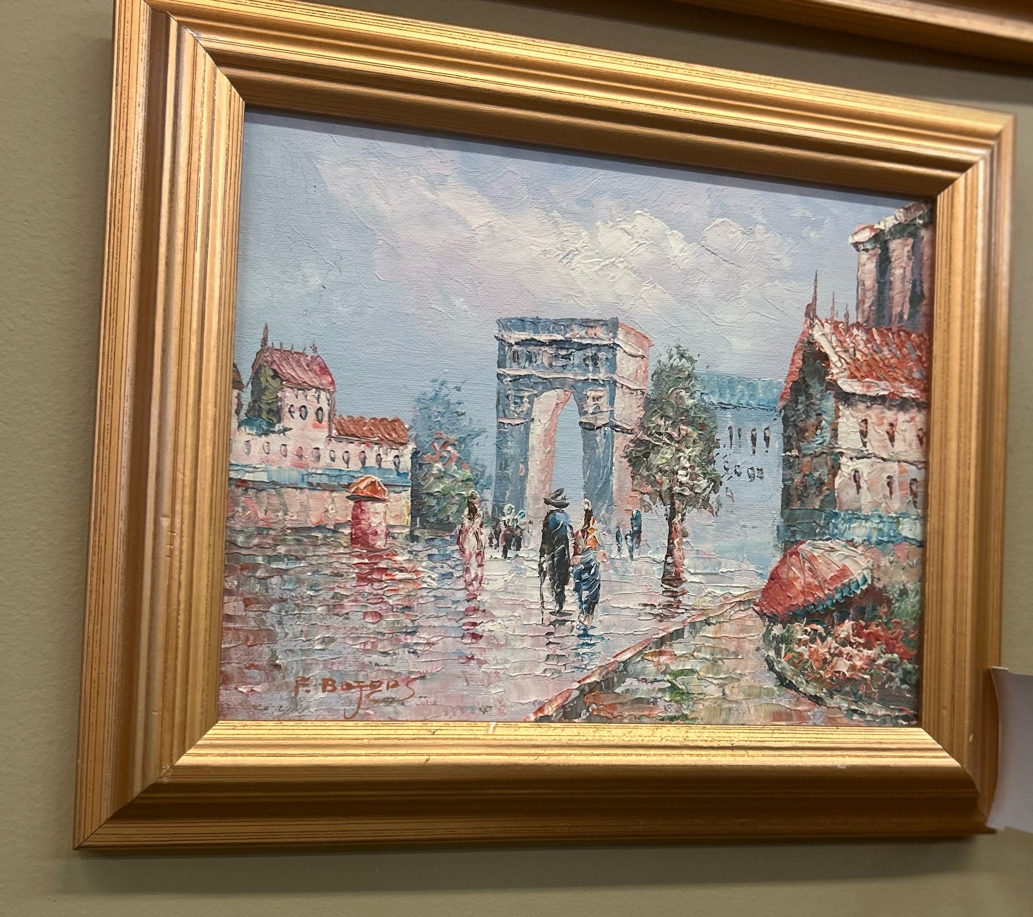 Arc de Triomphe Oil Painting