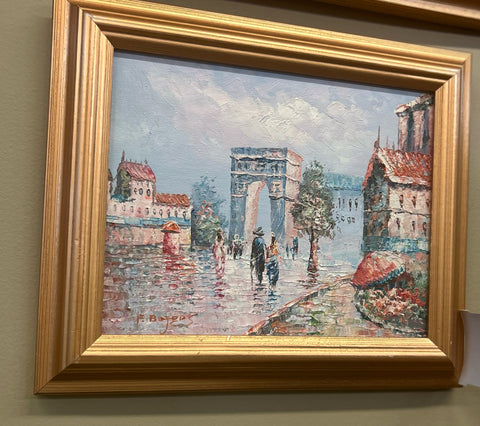 Arc de Triomphe Oil Painting