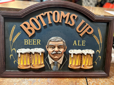 Bottoms Up Plaque