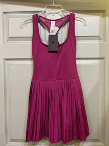 NWT Fabletics Pleated Purple Dress