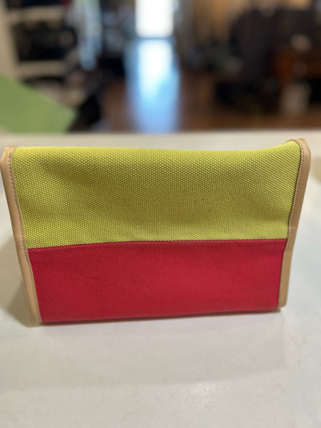 DKNY Colorblock Canvas Satchel