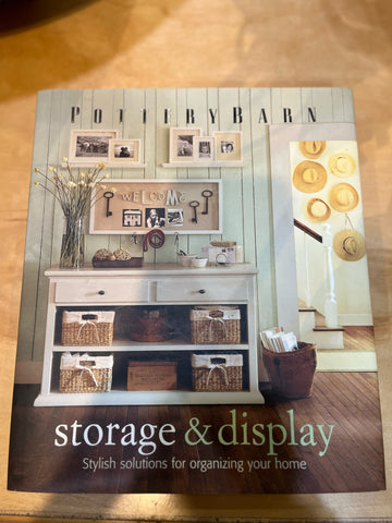 Pottery Barn “Storage & Display” Coffee Table Book