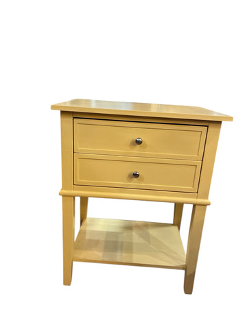 Yellow End Table