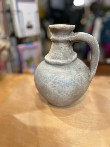 Small Gray Pitcher Vase