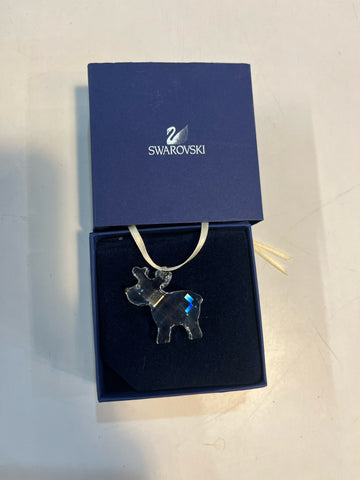 Swarovski Reindeer Ornament