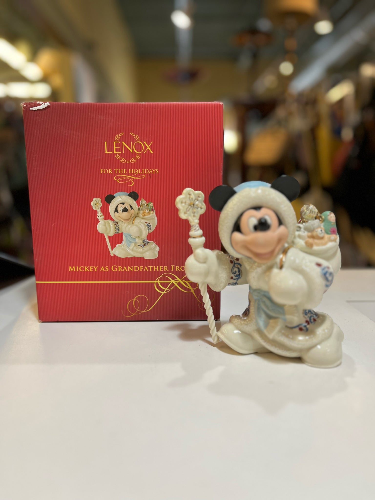 Lenox “Mickey as Grandfather Frost” Figurine