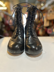 Dansko Black Leather Boots