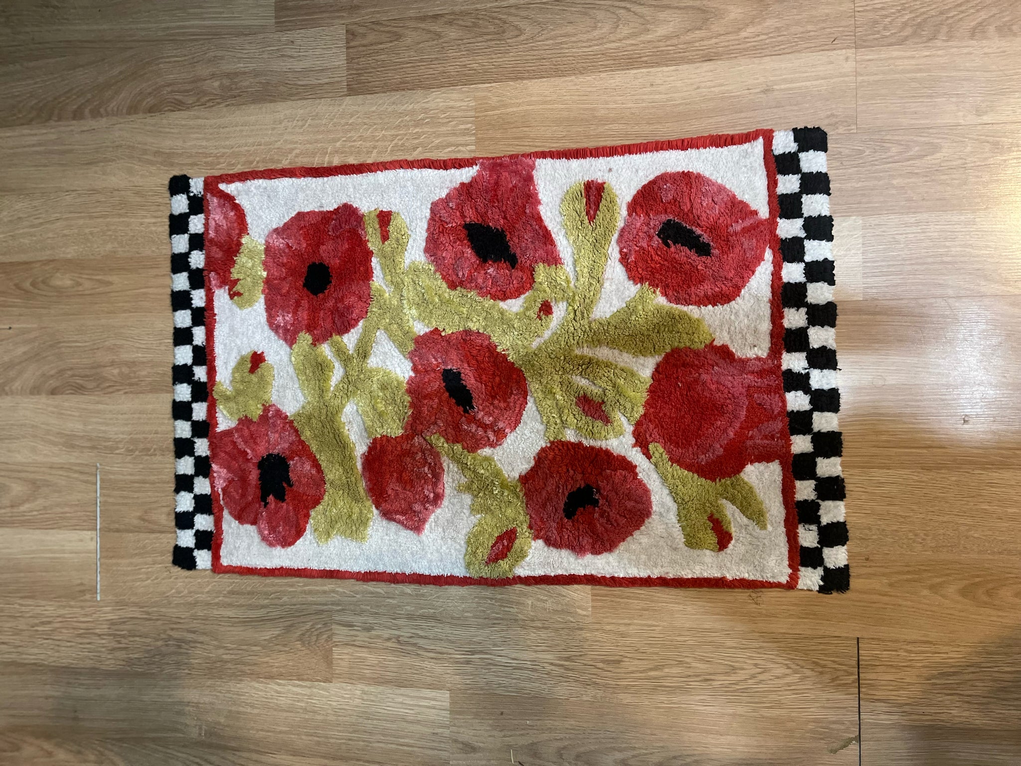 MacKenzie-Childs “Poppy Bath” Rug