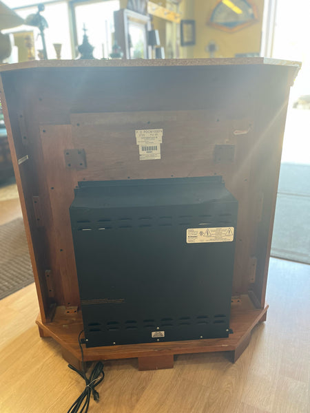 Warm Oak Electric Fireplace