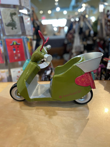 American Girl Green Scooter
