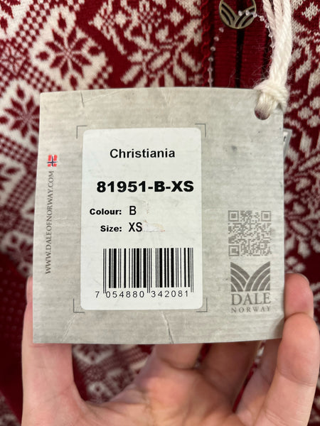 NWT Dale of Norway "Christiania" Red Sweater
