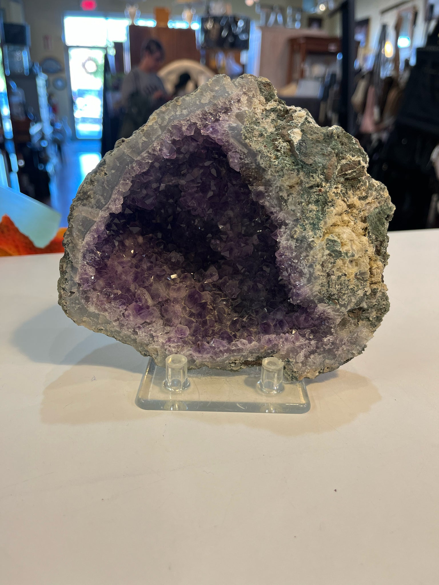Amethyst Crystal & Stand