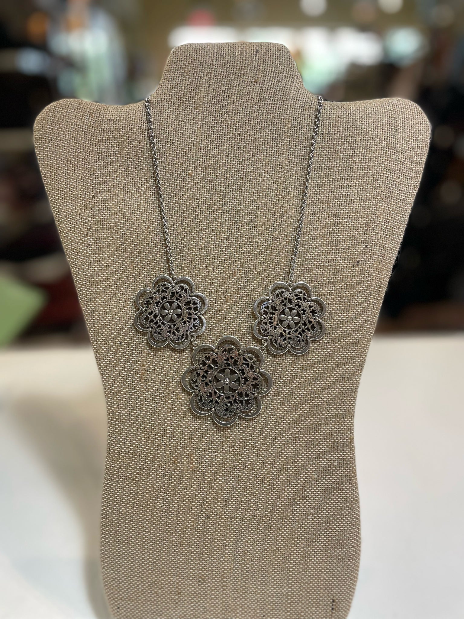 Brighton Silver Large Adagio Necklace