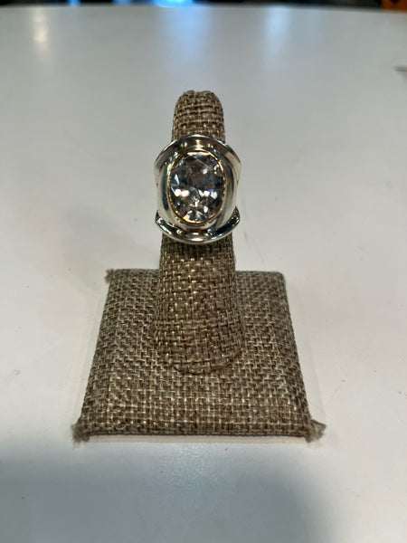 Sterling Silver & 14k accent Ring