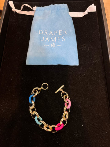 Draper James Multi-color link Bracelet