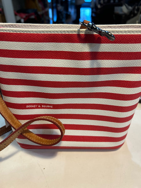 NWT Dooney & Bourke "Small Sullivan" Red & White Crossbody
