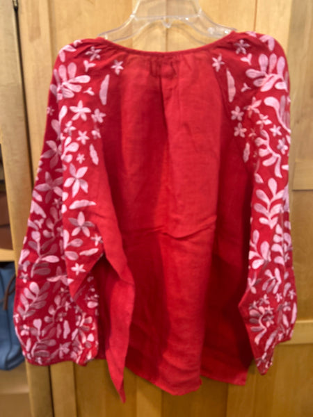 MerSea Red “Palermo” Blouse