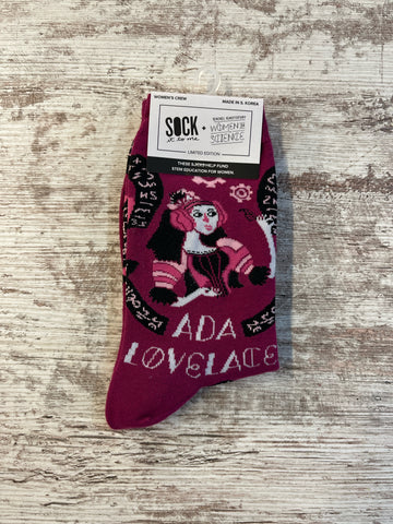 Ada Lovelace Women’s Crew Socks