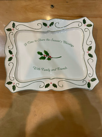 “A Time to Share the Season’s” Platter