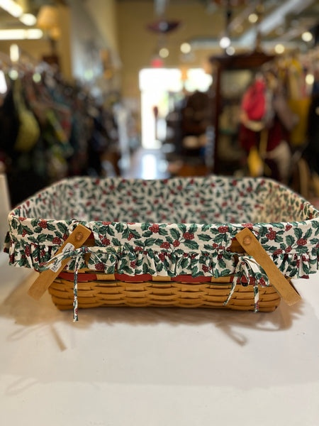 Longaberger Holly Basket