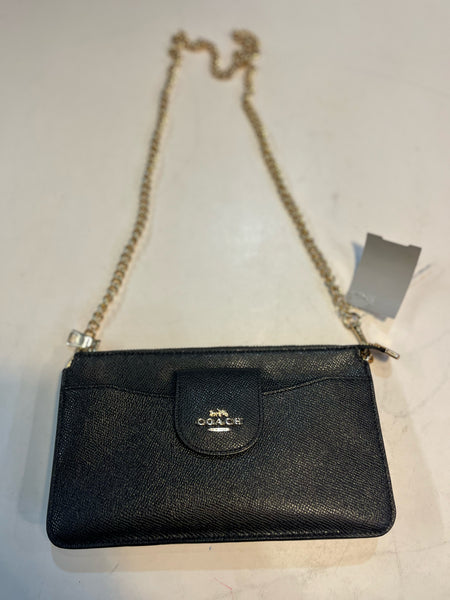 Coach Black "Poppy Crossbody" Handbag