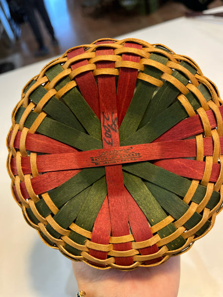 Longaberger "Tree Trimming" Melody Basket
