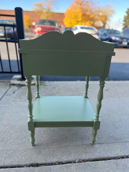 Green End Table