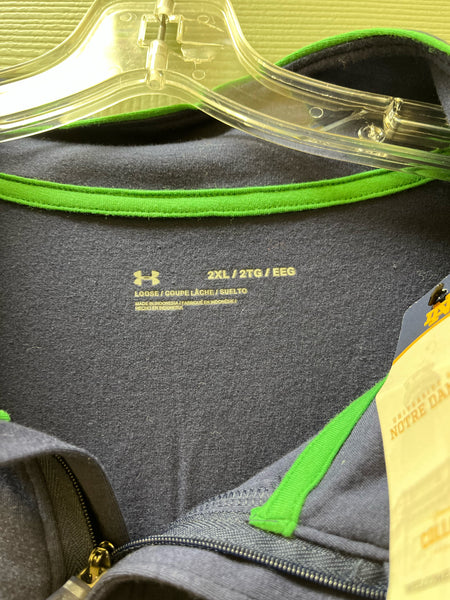 NWT Notre Dame Quarter Zip