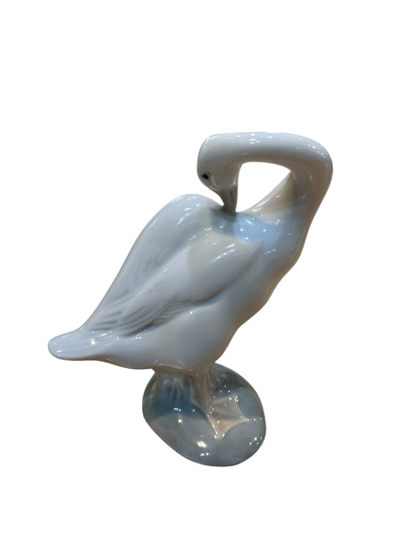 Lladro “Little Goose Duck Preening” Figurine