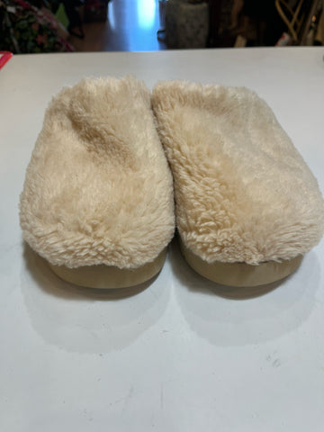 UGG Cream “Fuzz Sugar Slides” Shoes