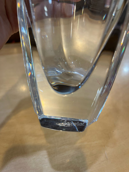 Baccarat “Cristallo Firmato” Vase