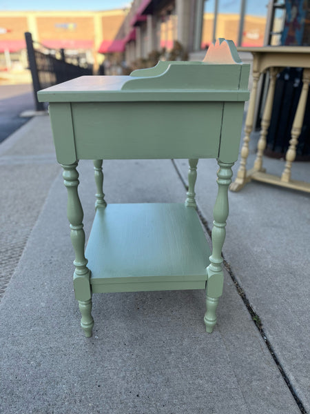 Green End Table