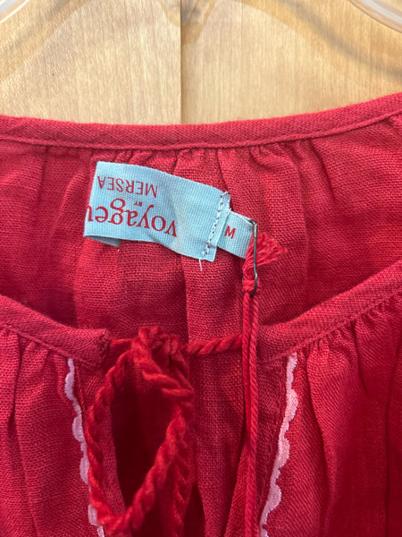 MerSea Red “Palermo” Blouse