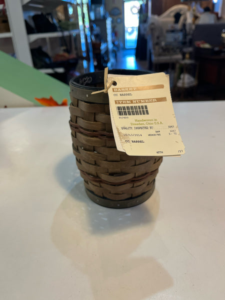 Longaberger Collectors Club Barrel Basket