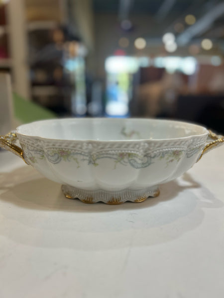 Limoges Gold Leaf Bowl