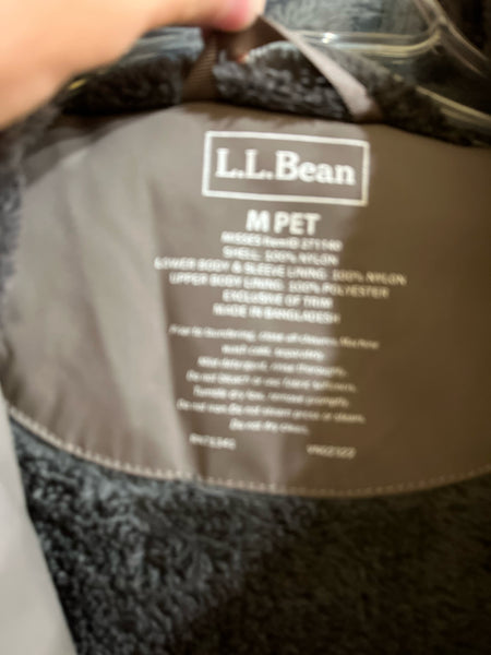 LL Bean Taupe "Winter Warmer" Coat