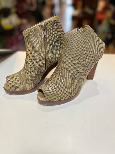 Salpy “Terri” Snakeskin Heels