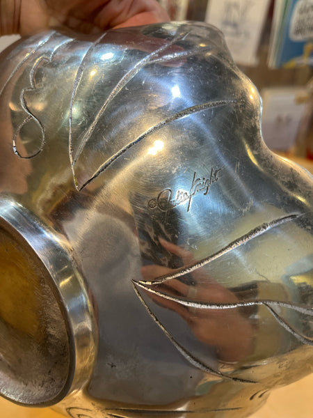 Julia Knight White Grape Leaf Bowl