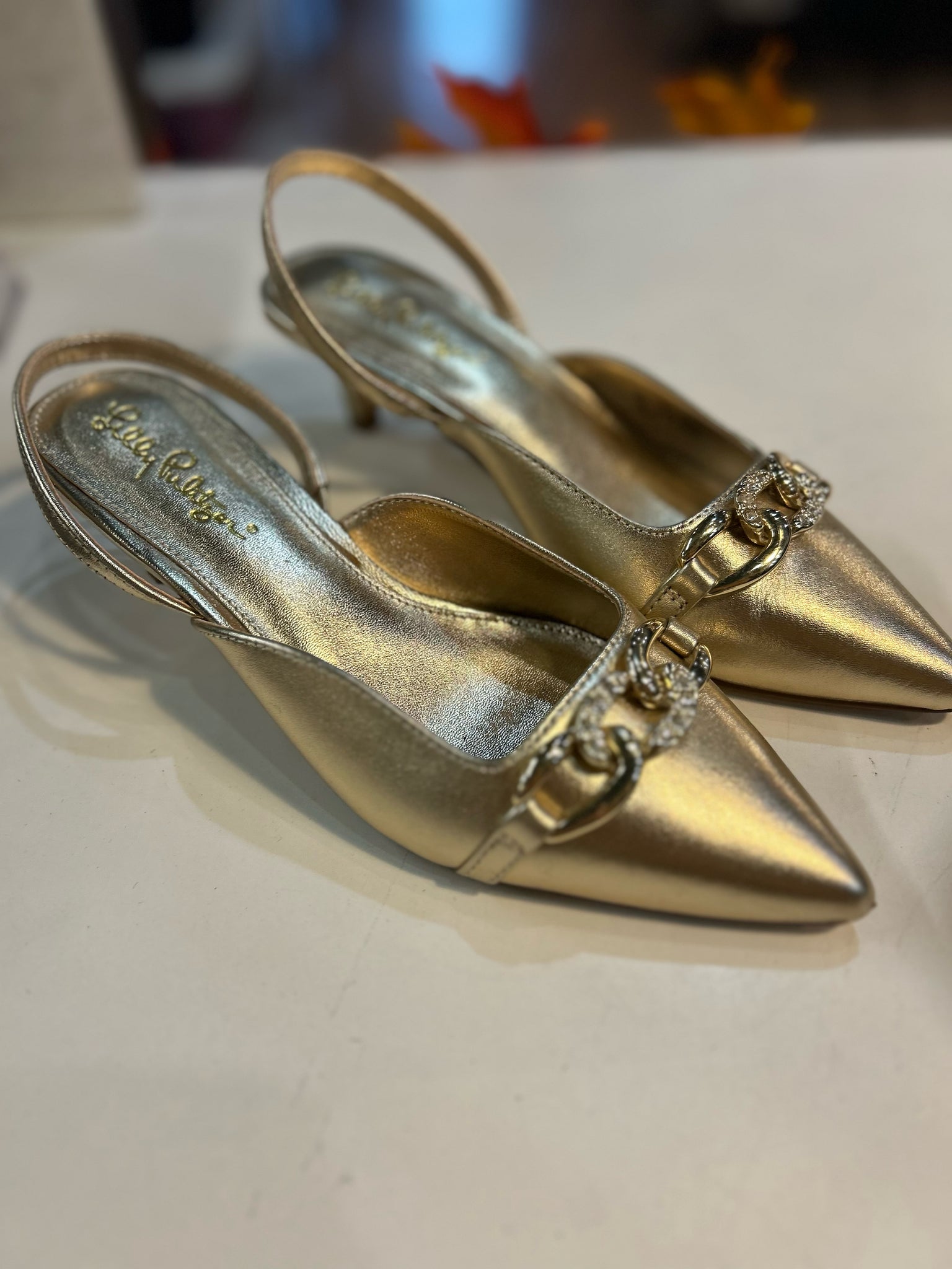 Lilly Pulitzer Kitten Heels