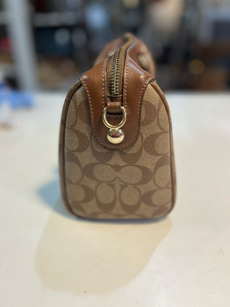 Coach Light Brown "Bennet" Handbag