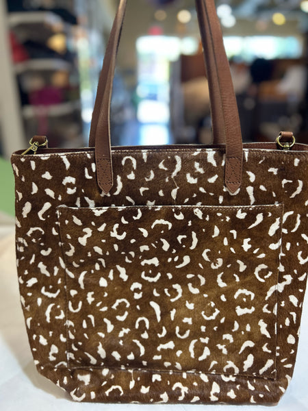 Madewell Calf Hair Brown Handbag