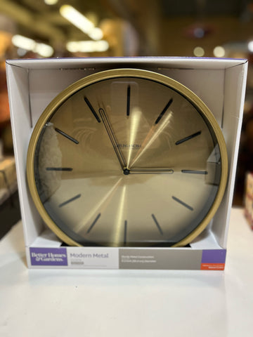 NIB Gold Clock