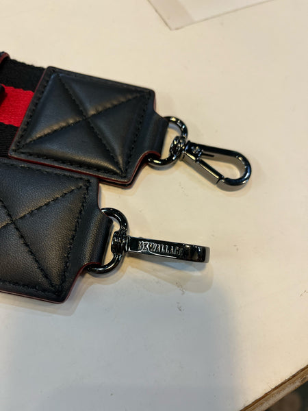 MZ Wallace Black & Red Purse Strap